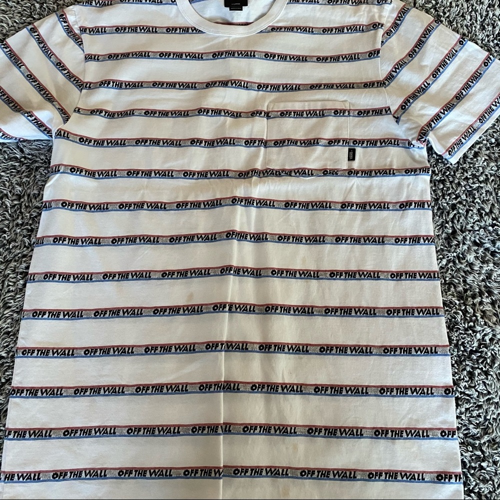 Vans pocket tee xl
